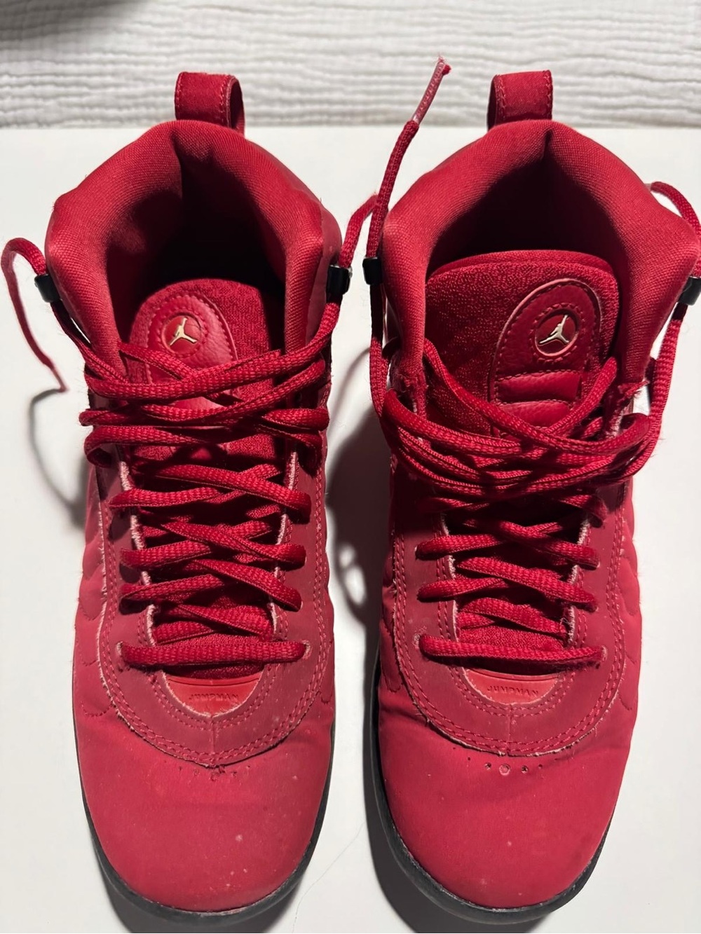 Jordan 6 Rings ā Size 7Y ā Red